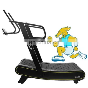 Commercial Use High Quality Non- Motorized Treadmill Commercial Curved Treadmill Lifefitness Treadmill Machine thumbnail-1