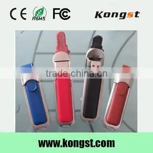 USB 2.0 Interface Type and Leather Material 32MB TO 64GB Usb Flash Drive thumbnail-5