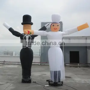 Wedding Decorations Two Legs Inflatable Air Dancers With Logo thumbnail-1