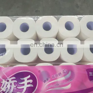 Semi Automatic Toilet Tissue Paper Soft Package Wrapping Machine for Sale thumbnail-4