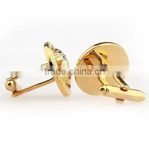 Gold Medusa Greek Mythology Protectres?s Novelty Wedding Mens Cufflinks thumbnail-4
