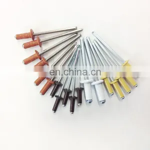Aluminum Stainless Steel Large Head Blind Pop Rivets Colored thumbnail-2