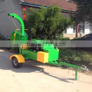 CE Approved Popular 40hp Diesel Engine Wood Chipper Shredder thumbnail-2