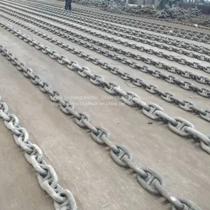 60mm Stud Link Marine Anchor Chains With BV Certificate thumbnail-3