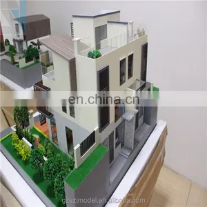 Quality Assured Luxury Model for Sales , Led 3d Miniature Building Scale Model thumbnail-5