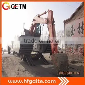 Amphibious Excavator for Clearing Obstacles at Flood Hit Area thumbnail-3