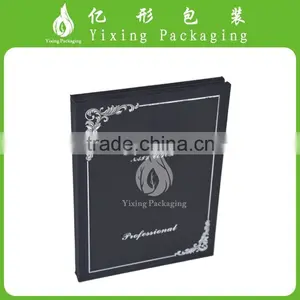 High Quality Handmade Leather Book Shape Packing for Nail Contributes Presents thumbnail-3