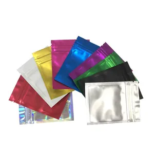 2.95''x3.937'' Reusable Mylar Food Storage Bags/retail Packaging Aluminum Foil Zipper Bag thumbnail-1