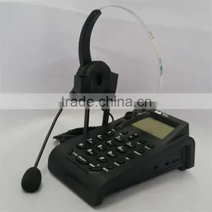 Dial Pad Call Center Headset Telephone With Noise Cancelling Headset Quality Choice thumbnail-6