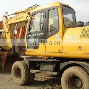 South Korea Hyundai 130w-5 Crawler Excavator on Sale in Shanghai thumbnail-3