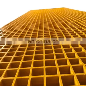 Fiberglass Reinforced Plastic Composite Anti Slip FRP/GRP Molded Grating thumbnail-2