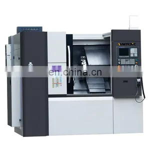 Factory Sell SHL450/320 45-degree CNC Slant Bed Lathe Machine thumbnail-1