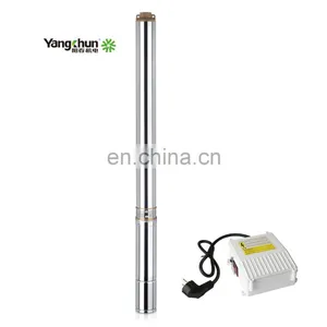 AC 220V 4 Inch 1.5 Inch Outlet Submersible Borehole Tube Well Pump Machines Prices thumbnail-1