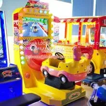 Guangdong Zhongshan Tai Le Play Children's Indoor Video Game Carnival Coin-operated Self-service Lottery Racing Machine Crazy Kart Thomas Rocking Car Rocking Machine thumbnail-5