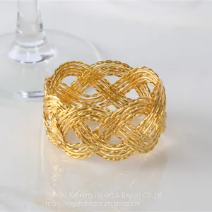 Handmade Silver Colored Napkin Ring For Hotel And Restaurant thumbnail-3