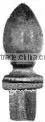 WH-4111 Pincapple Design Decorative Cast Iron Fence Post Caps thumbnail-1