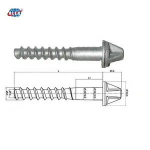 Sleeper Screw DHS35 With Uls7 Washer Accessories for W14HH Fastening System thumbnail-2