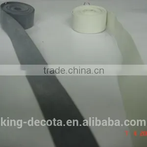 Black and White Elastic Textured Rubber Tape thumbnail-3