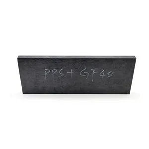 Modified Plastic Material PPS GF40 Xytron G4080hre Sheet for Hydrogen Fuel Cell Stack thumbnail-1