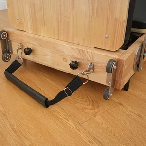 Foldable Wooden Pilates Reformer Body Balance thumbnail-4