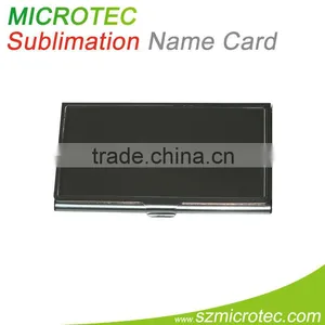 New Business Card Cases, Sublimation Metal Name Card Case thumbnail-1