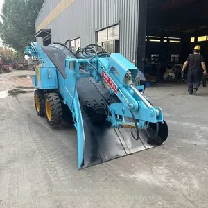 Zwy-60 Crawler Mucking Loader Manufacturer, Small Mucking Loader, Tunnel Mucking Machine, Overhead Steel Brush Mucking Machine Factory thumbnail-1