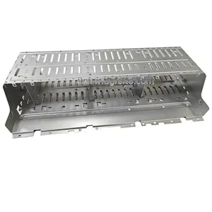 SPCC Customized Steel Sheet Metal Fabrication Copper Galvanized Hardware Part CNC Machining Feito Laser Cut Automotive thumbnail-3