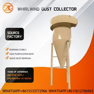 Factory Heavy Duty Cyclone Dust Collector High Efficiency Cyclone Separator For Mining Cement thumbnail-1