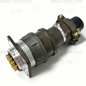 2PM-27 Series 19Pin Female Straight Cable Plug Unshielded With Gold Plated Pin – 2РМДТ27КПН19Г5А1В 2PM27K19QB1 thumbnail-1