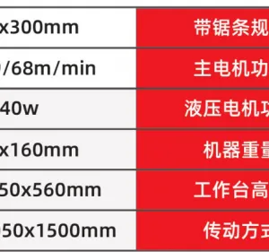 Hongshengjie GB4230 Double Column Band Saw: an Efficient Cutting Tool for Tackling 300mm Large-sized Bar Materials thumbnail-4
