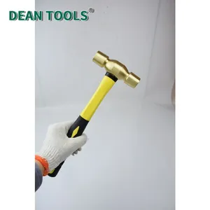 Double Face Non-Sparking Hammer, Beryllium Copper, 2LB, 910mm Length, Non-Magnetic thumbnail-1