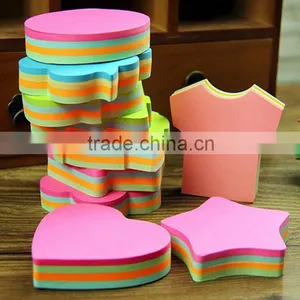 1 Pcs Kawaii Colorful Memo Pad Paper Sticker Sticky Notes Cute Sticky Papelaria Stationery School thumbnail-1