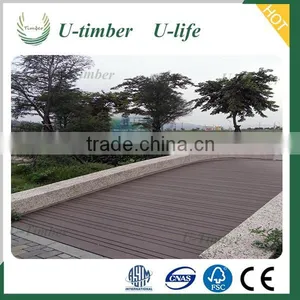 Anti-UV Weather Resistant High Quality Cheap Price Wpc Decking Wood Plastic Composite thumbnail-1
