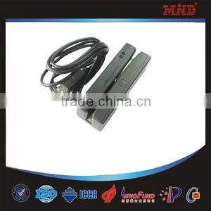 MDR14 USB Mini Portable Magnetic Stripe Card Reader thumbnail-2