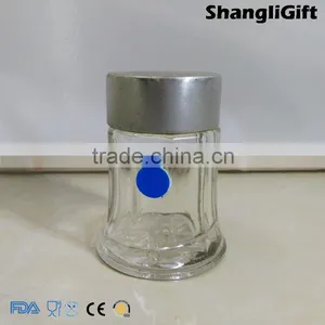 20ml Round Glass Jars Spice Bottle With Silver Plastic Cap thumbnail-2