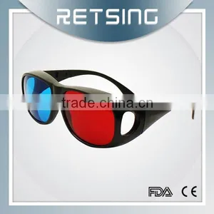 2015 Universal Type 3D Glasses/Red Blue Cyan 3D Glasses Anaglyph 3D Plastic Glasses thumbnail-1