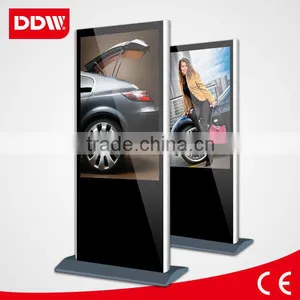 Like A Swan!! Floor Standing 46" Horizontal Touch Screen Network/Wifi Advertising Kiosk/Ad Player/Digital Signage DDW-AD4601SN thumbnail-5