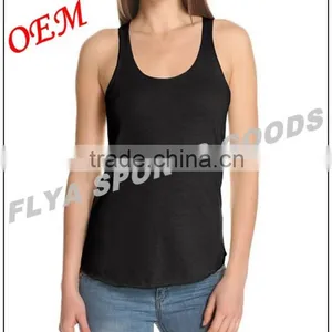 Factory Cheap Price Blank Fitness Women Vest Sporting Running Clothes thumbnail-3