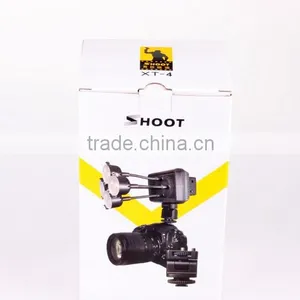 Shoot XT-4 LED Video Light Lamp 8 x 2W Bulbs 6300K Color Temperature + Hot Shoe Bracket for Canon Sony Camera DV Camcorder thumbnail-6