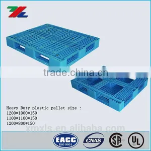 Stackable 1200*1000MM/ 1200*800MM/ 1100*1100MM Double Face Standard Size Recycle Plastic Pallet / thumbnail-1