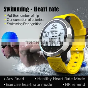 Nordic Version4.0 IP68 Waterproof Heart Rate Testing Touch Screen Sportwatch thumbnail-1