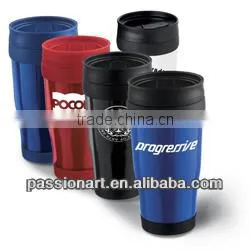 16oz 450ml Travel Coffee Mug With Lid thumbnail-1