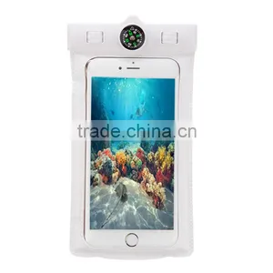 JOYROOM New High Quality PVC Mobile Phone Waterproof Bag High Density Compass Design 20m Waterproof Bag for Mobile Phone thumbnail-4