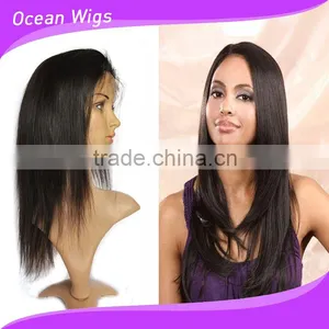 Natural Hairline Cheap Raw Virgin Remy Indian Women Bohemian Hair Lace Front Wig,black Color 100% Human Hair Wigs With Baby Hair thumbnail-1
