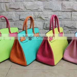 Ladies Wholesale Handbag European Style Genuine Leather Handbag thumbnail-1