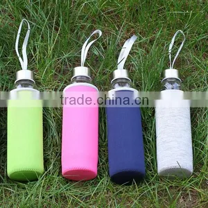 Factory Hot Sell Handmade Fashion Neoprene Cup Holder With Hand Strap thumbnail-5