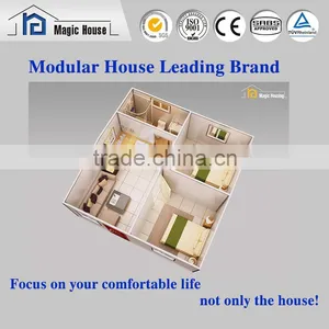 2016 China Convenient Light Steel Modular House Prefab Housing thumbnail-2