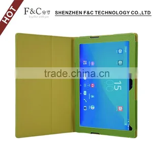 2015 High Quality pu Leather Stand Case for Sony Xperia z4 Tablet thumbnail-3
