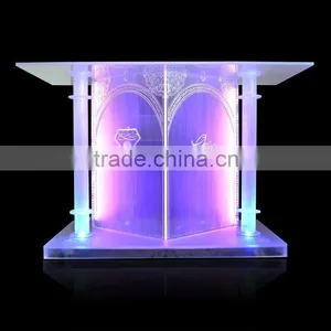 High Quality Acrylic Bar Table With Lights,DJ Table for Bar thumbnail-2