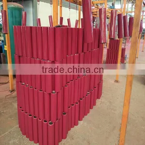 Carbon Steel Pipe Belt Conveyor Trough Roller thumbnail-6